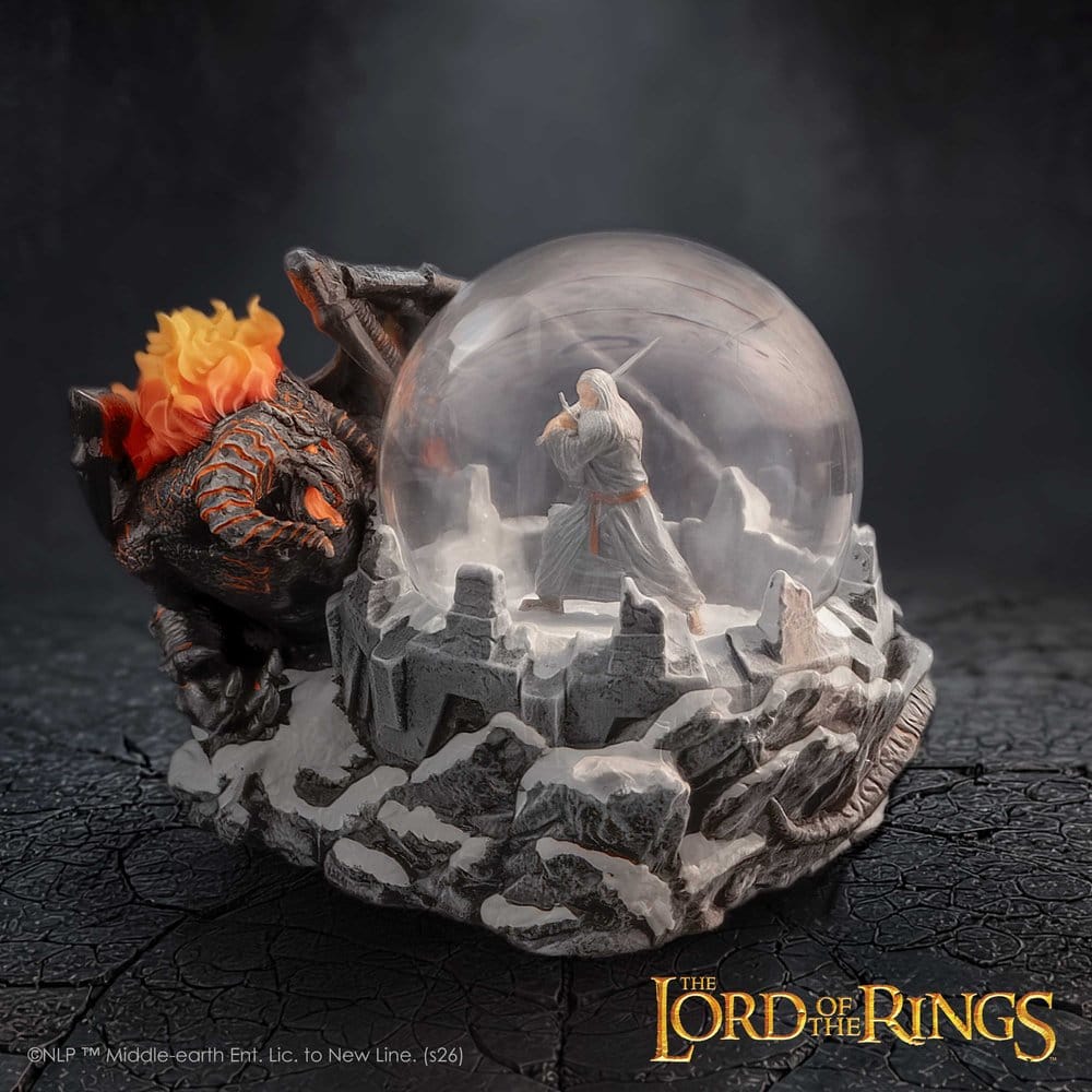 Der Herr der Ringe Schneekugel Battle of the Peak 13 cm