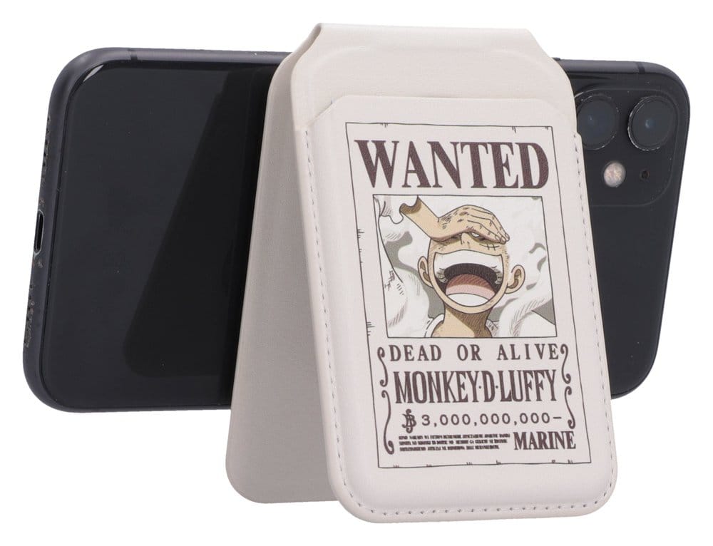 One Piece Kartenhalter Luffy Wanted Poster 10 cm