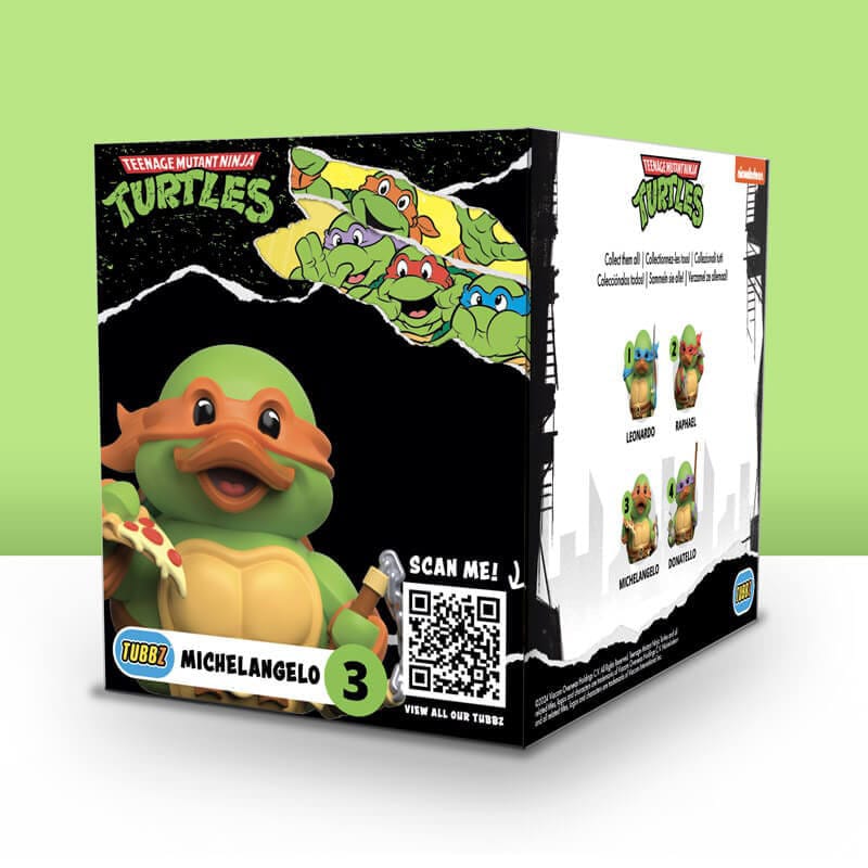 Teenage Mutant Ninja Turtles Tubbz PVC Figur Michelangelo Boxed Edition 10 cm  