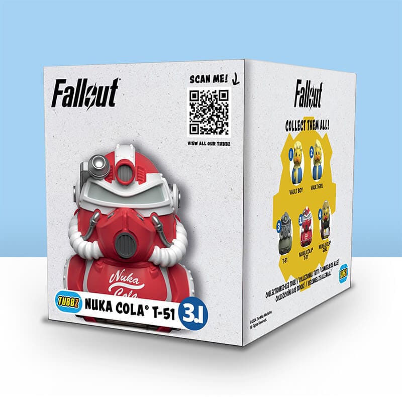 Fallout Tubbz PVC Figur Nuka Cola T-51 Boxed Edition 10 cm  