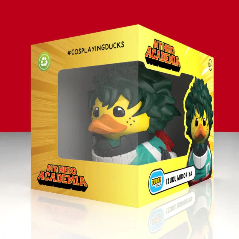 My Hero Academia Tubbz PVC Figur Izuku Midoriya (Deku) Boxed Edition 10 cm       