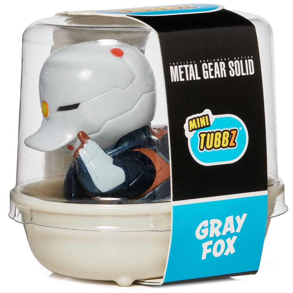 Metal Gear Solid Tubbz Mini PVC Figur Gray Fox 5 cm  