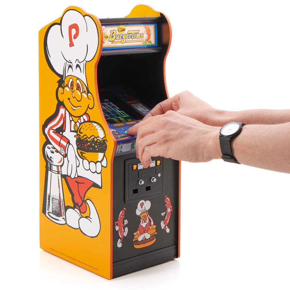 Burger Time Quarter Arcade Machine 44 cm       