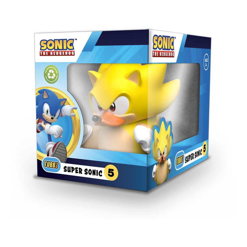 Sonic - The Hedgehog Tubbz PVC Figur Super Sonic Boxed Edition 10 cm  