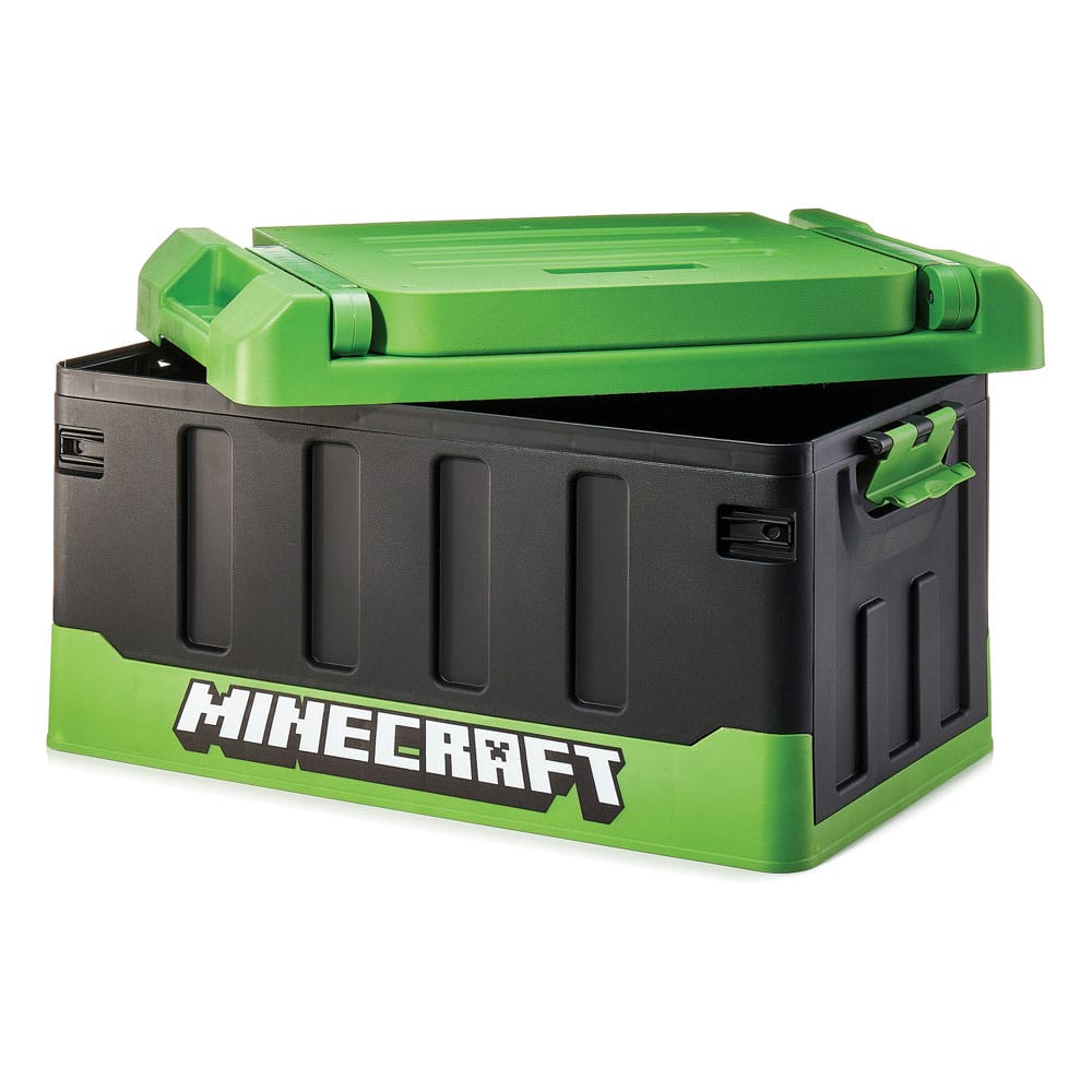 Minecraft Aufbewahrungsbox mit ausklapbarem Stuhl  