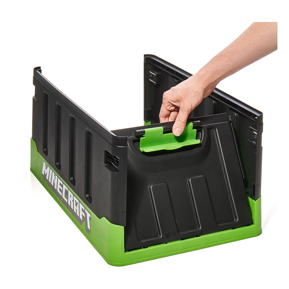 Minecraft Aufbewahrungsbox mit ausklapbarem Stuhl  