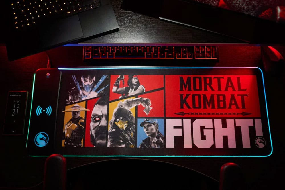 Mortal Kombat Mousepad mit Ladefunktion   