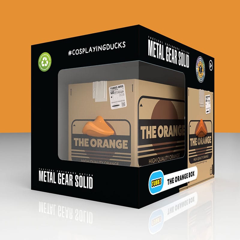 Metal Gear Solid Tubbz PVC Figur The Orange Box Boxed Edition 10 cm   