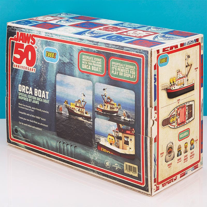 Jaws Tubbz Vehicle PVC Figur Orca Boat Bundle 13 cm     