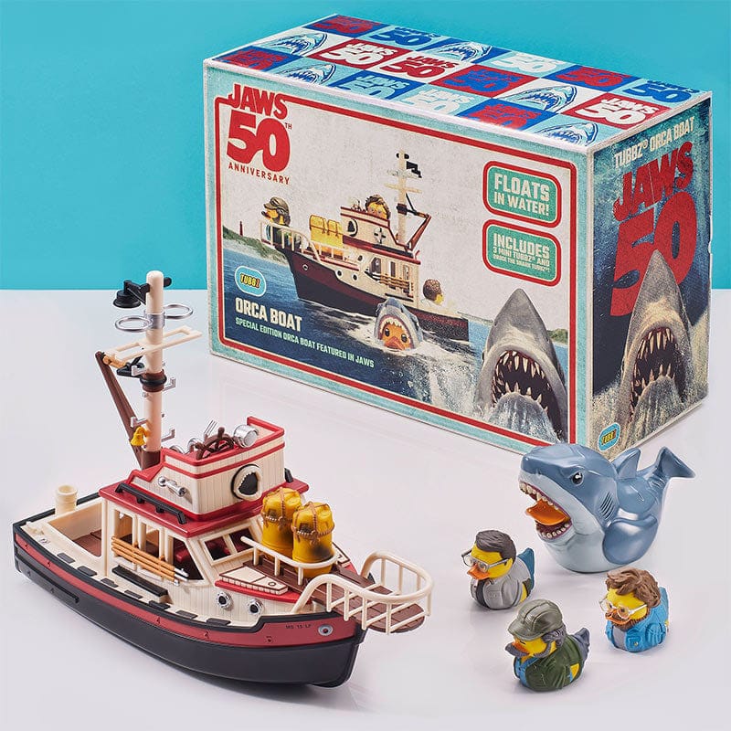 Jaws Tubbz Vehicle PVC Figur Orca Boat Bundle 13 cm     