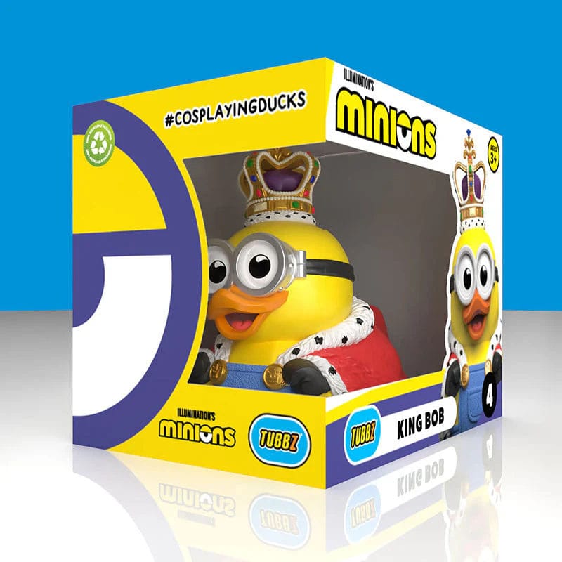 Minions Tubbz PVC Figur King Bob Boxed Edition 10 cm                 