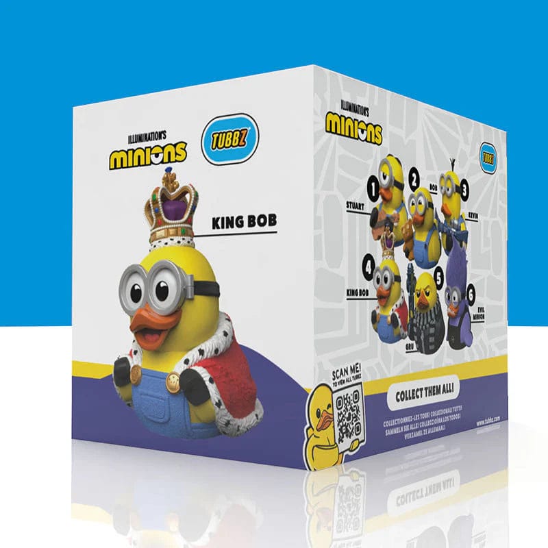 Minions Tubbz PVC Figur King Bob Boxed Edition 10 cm                 