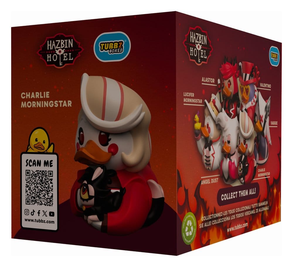 Hazbin Hotel Tubbz PVC Figur Charlie Morningstar Boxed Edition 10 cm                 