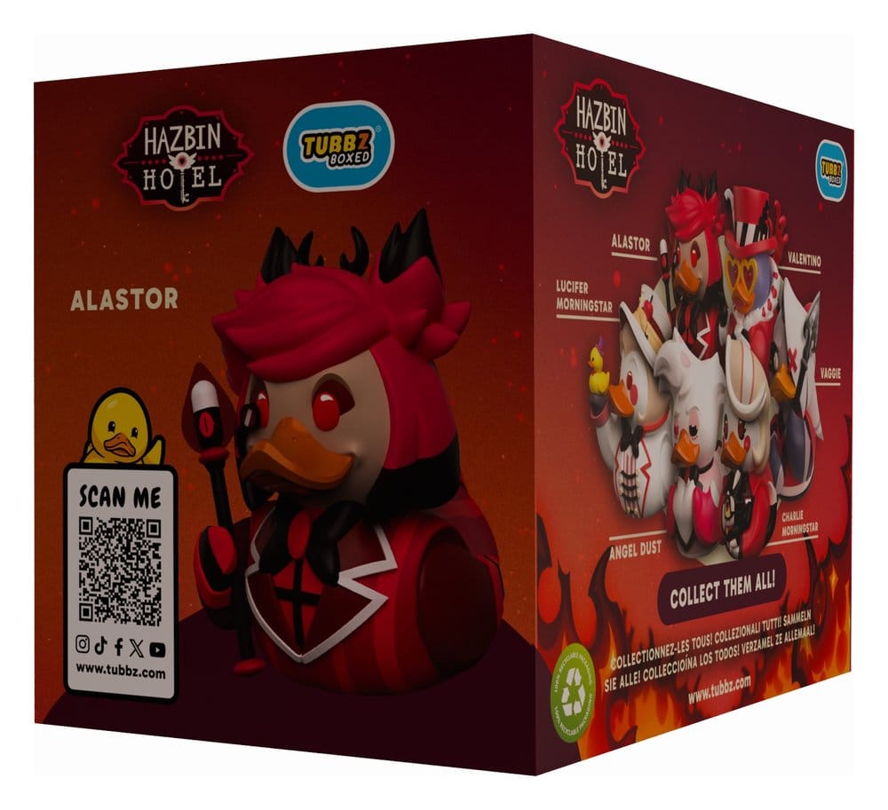 Hazbin Hotel Tubbz PVC Figur Alastor Boxed Edition 10 cm                 