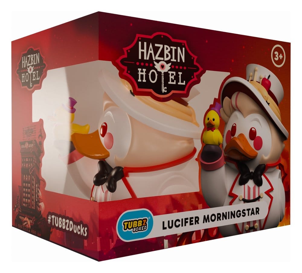 Hazbin Hotel Tubbz PVC Figur Lucifer Morningstar Boxed Edition 10 cm                 