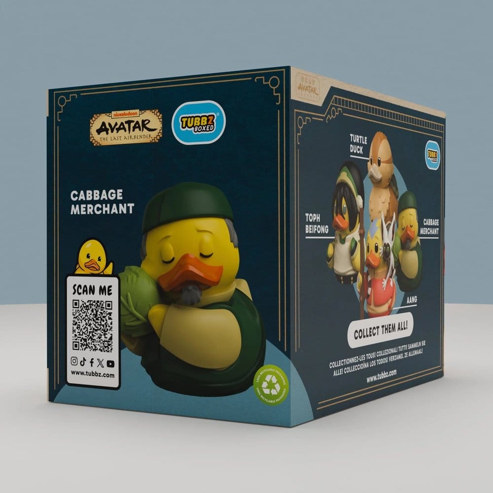 Avatar Der Herr der Elemente Tubbz PVC Figur Cabbage Merchant Boxed Edition 10 cm               