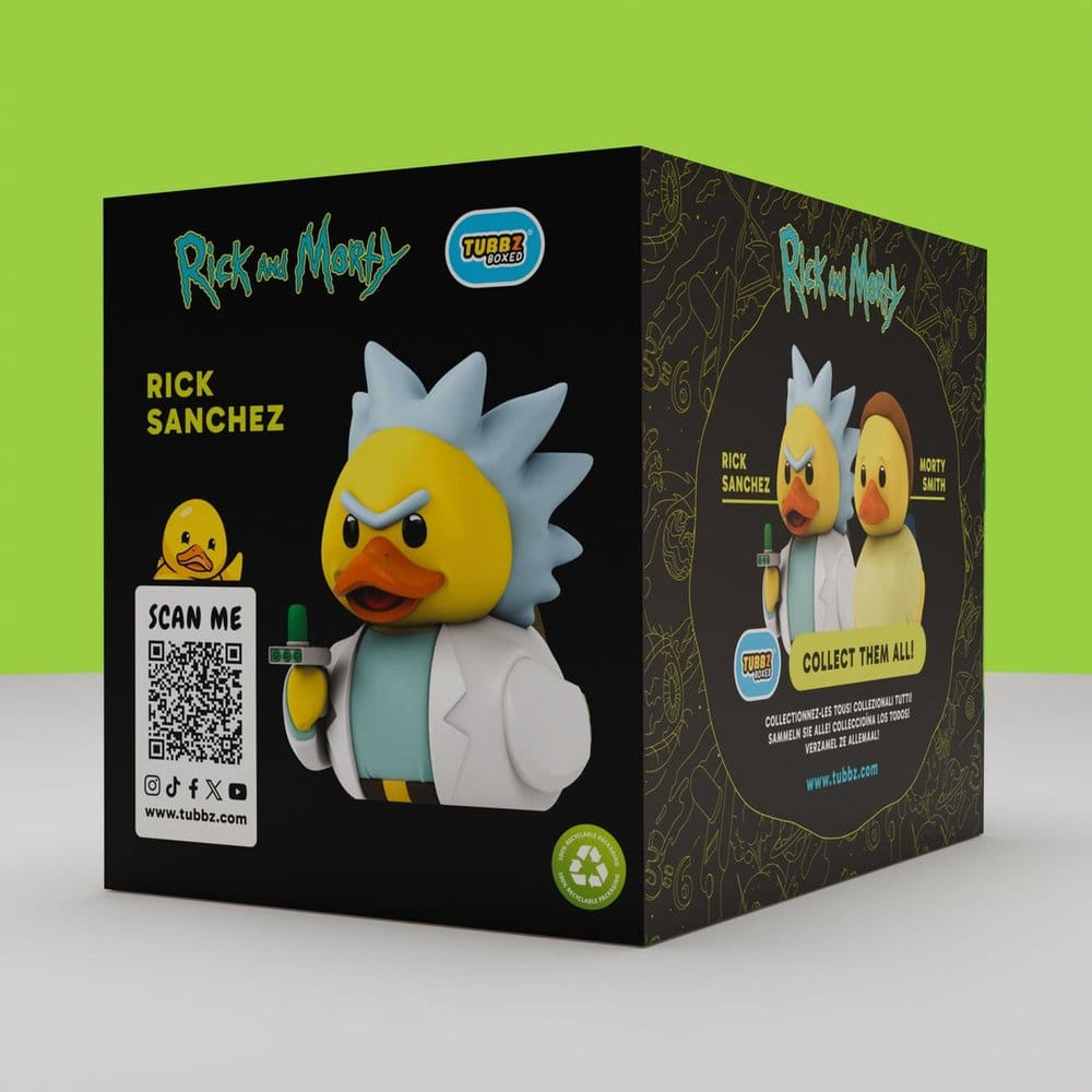 Rick and Morty Tubbz PVC Figur Rick Boxed Edition 10 cm   