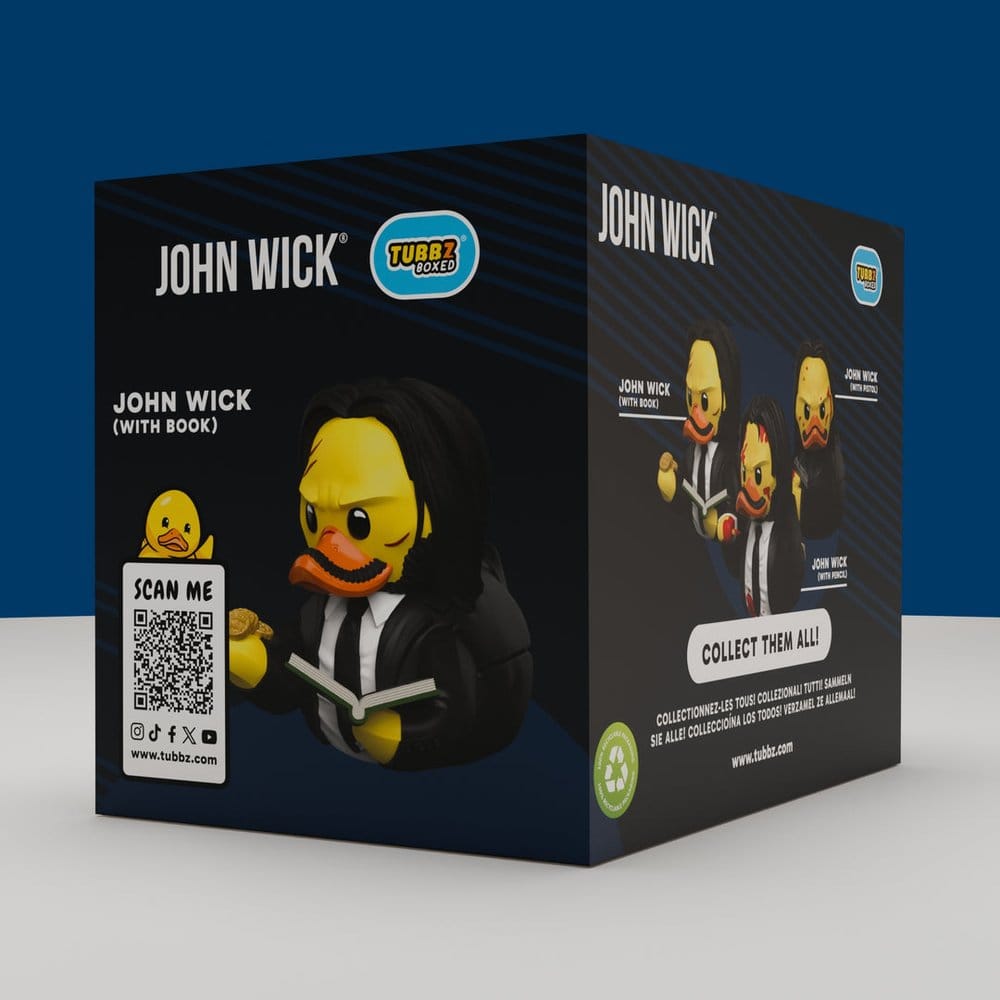 John Wick Tubbz PVC Figur Book Boxed Edition 10 cm   