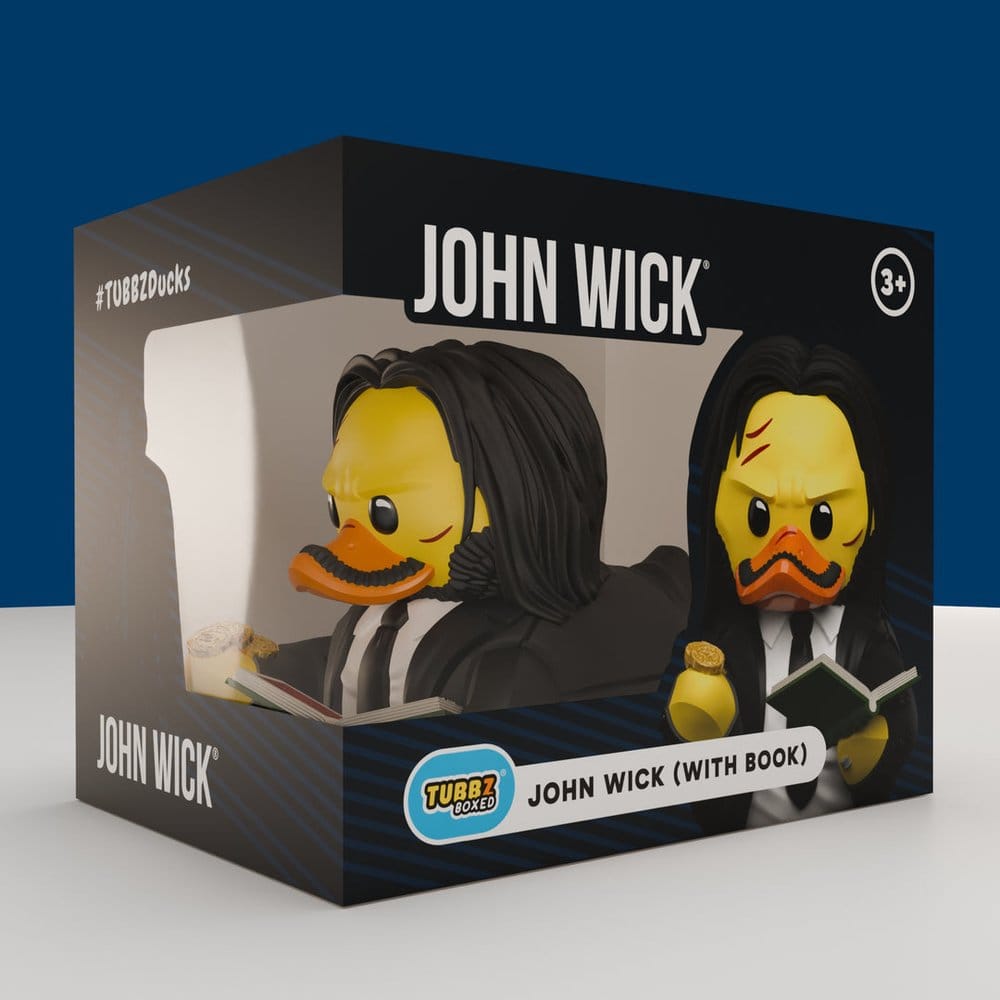 John Wick Tubbz PVC Figur Book Boxed Edition 10 cm   