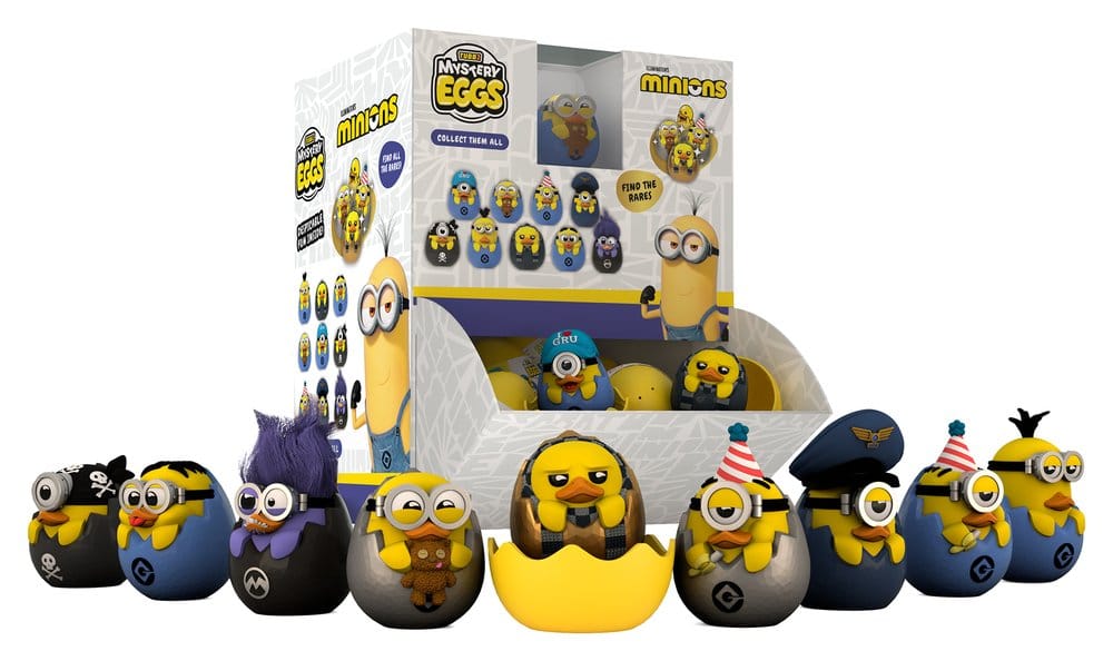 Minions Tubbz Minifiguren Mystery Egg Blind Box Display (36)
