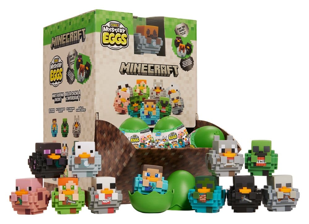 Minecraft Tubbz Minifiguren Blind Box Display (36)