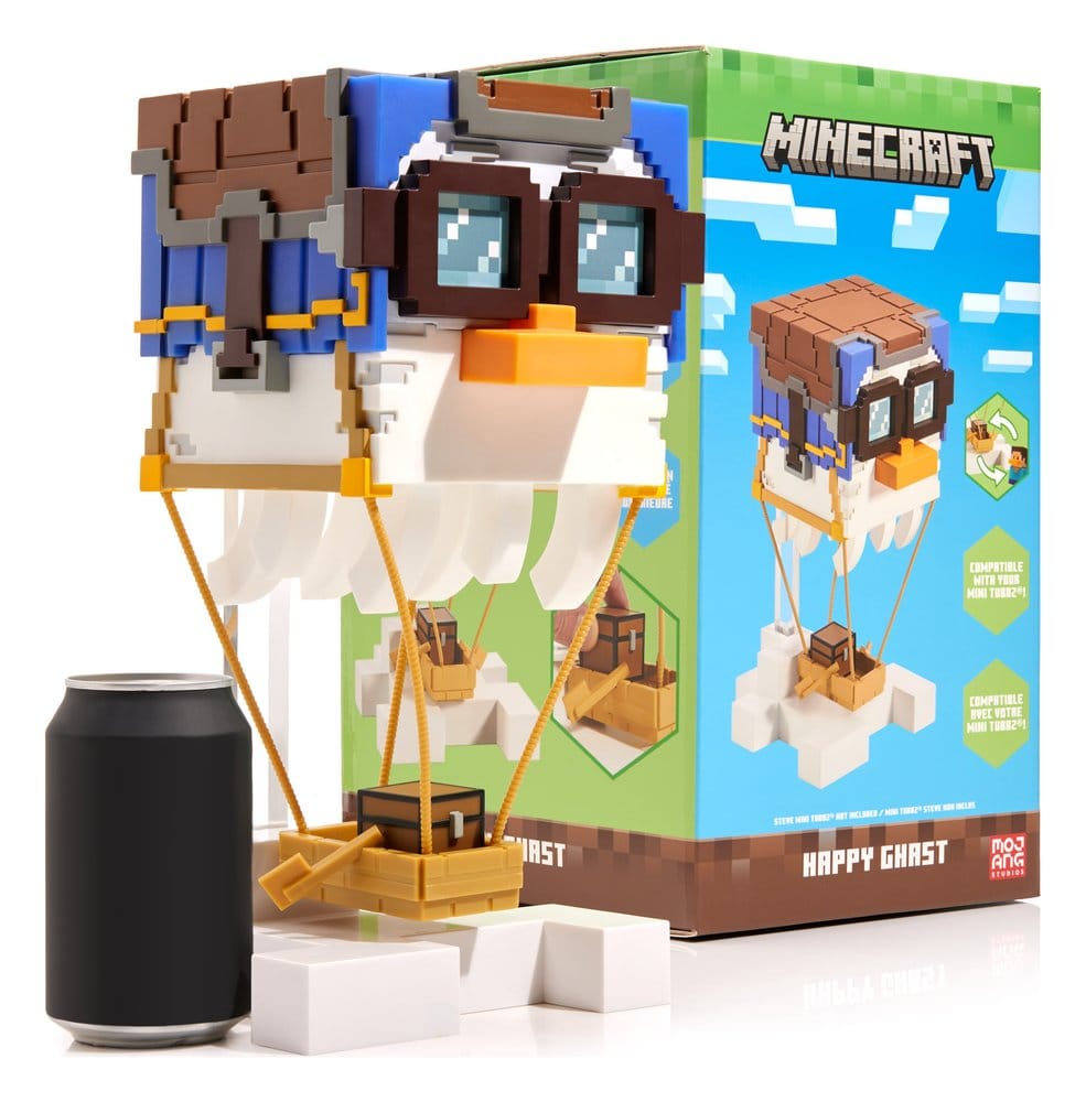 Minecraft Tubbz PVC Fahrzeug Happy Ghast 25.2 cm