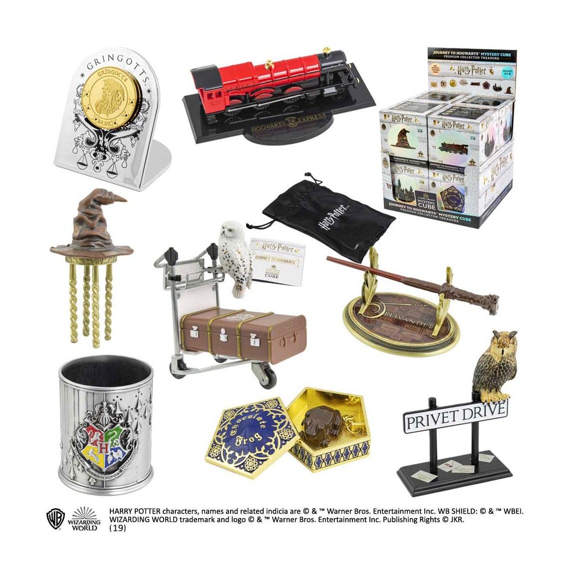 Harry Potter Journey to Hogwarts Mystery Cubes Statuen 8 cm Display (8)