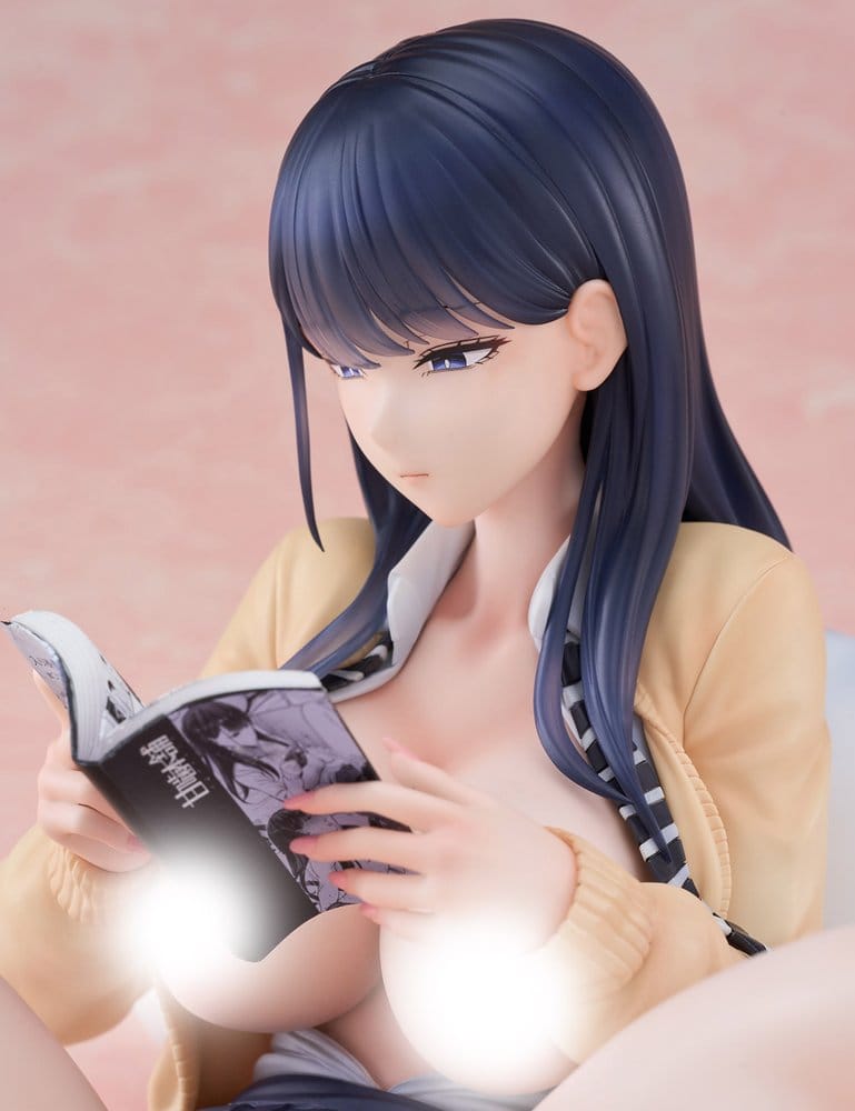 Iribitari Gyaru ni Ma?ko Tsukawasete Morau Hanashi PVC Figur 1/5 Hikari Kuroda 18 cm