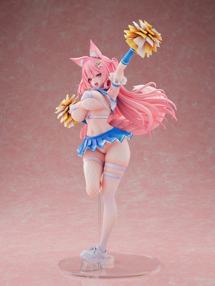 Original Character Statue 1/5 Kemomimi Cheer Girl illustration by Yatanuki Kei 35 cm     