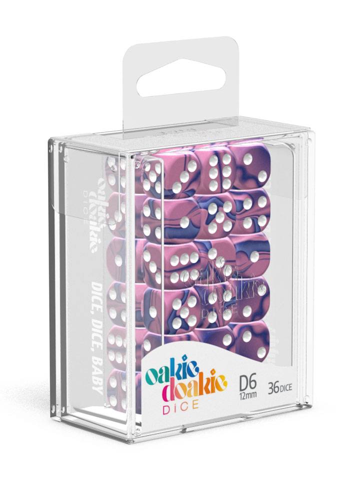 Oakie Doakie Dice W6 Würfel 12 mm Gemidice - Venus (36)