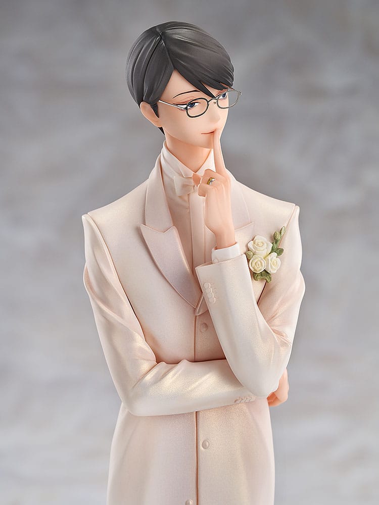 Doukyusei PVC Statuen 2er-Set 1/7 Hikaru Kusakabe & Licht Sajo: Wedding Ver. 24 cm 