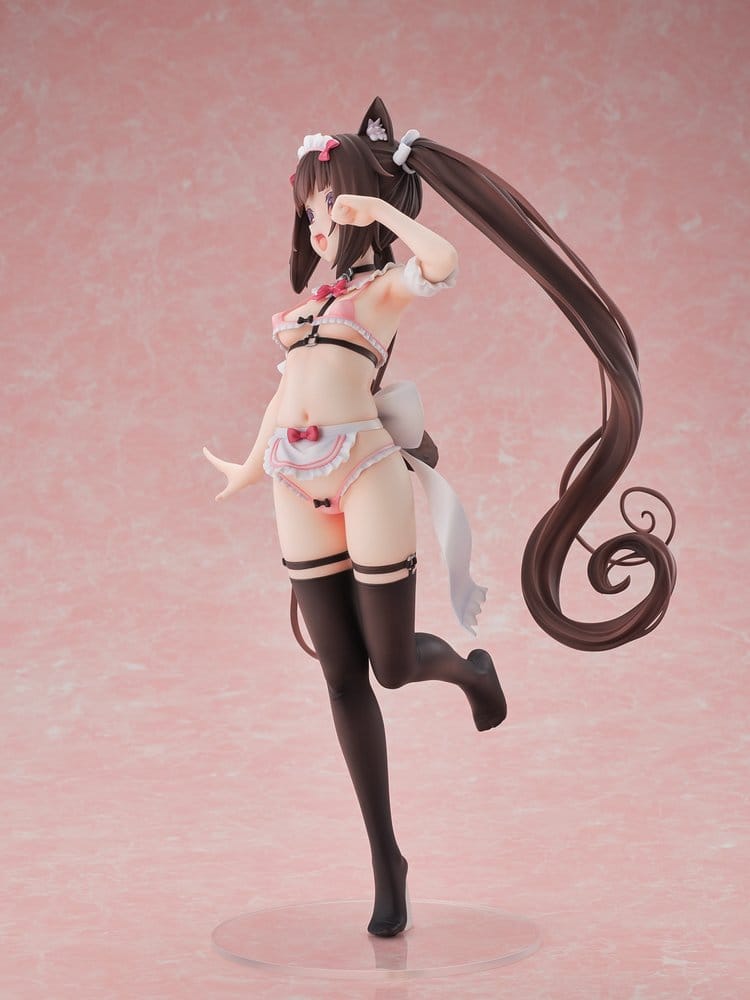 Nekopara PVC Figur 1/5.5 Chocola Micro Bikini Maid -STD Edition- 30 cm