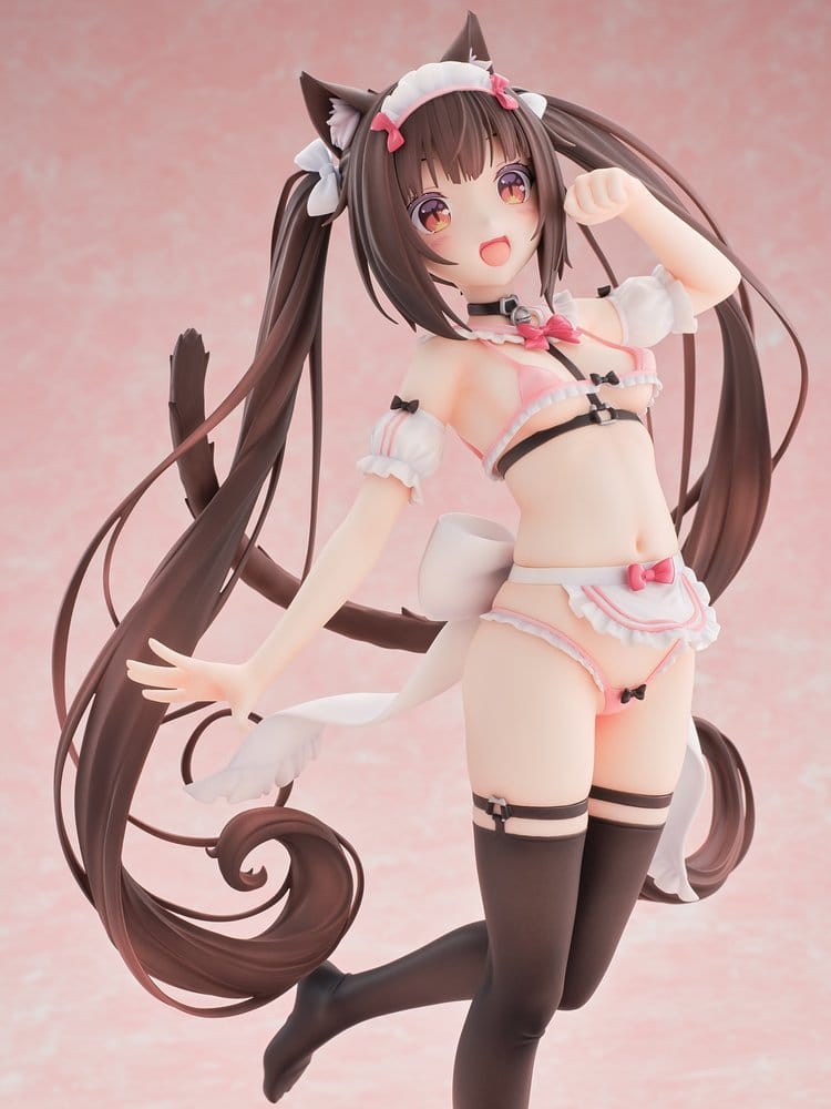 Nekopara PVC Figur 1/5.5 Chocola Micro Bikini Maid -STD Edition- 30 cm
