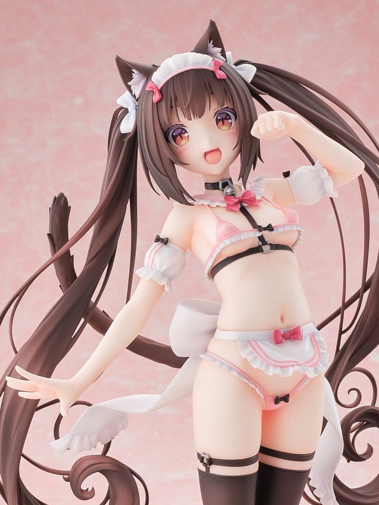 Nekopara PVC Figur 1/5.5 Chocola Micro Bikini Maid -STD Edition- 30 cm