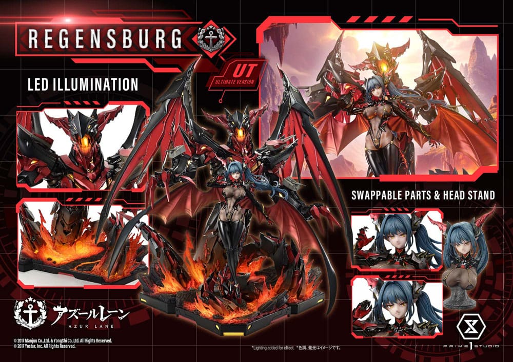 Azur Lane Concept Masterline Series Statue 1/6 Regensburg Ultimate Ver. 66 cm           