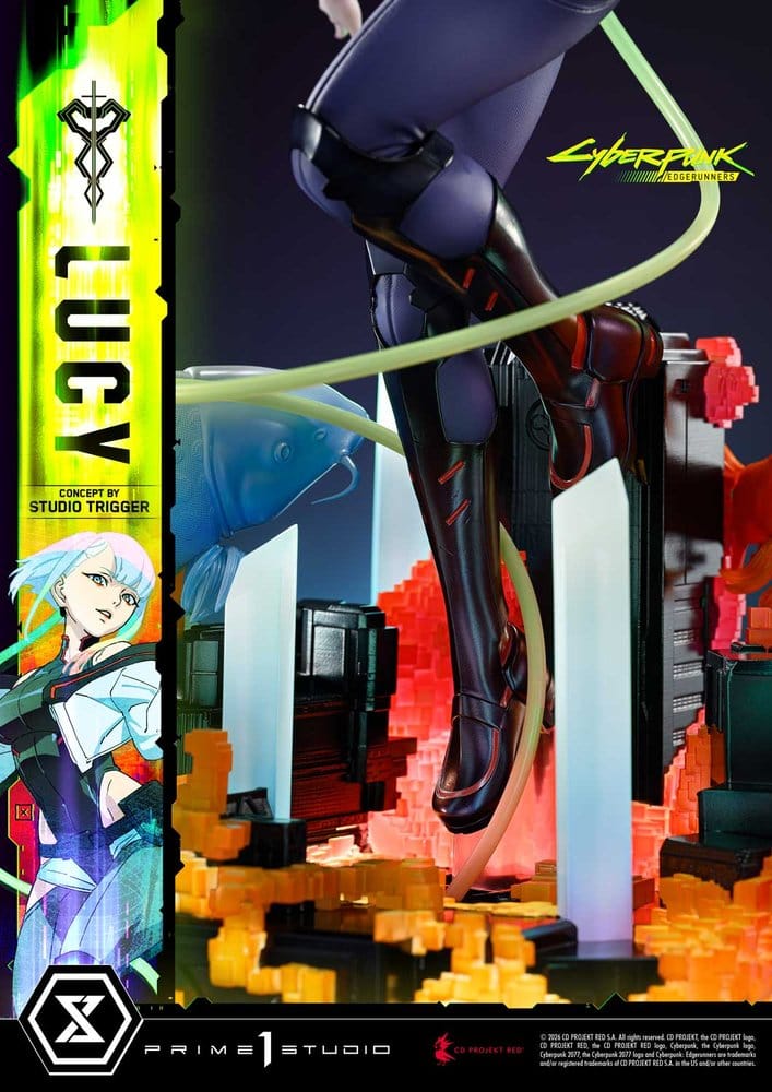 Cyberpunk: Edgerunners Concept Masterline Series Statue 1/5 Lucy (Concept By Studio TRIGGER) 39 cm