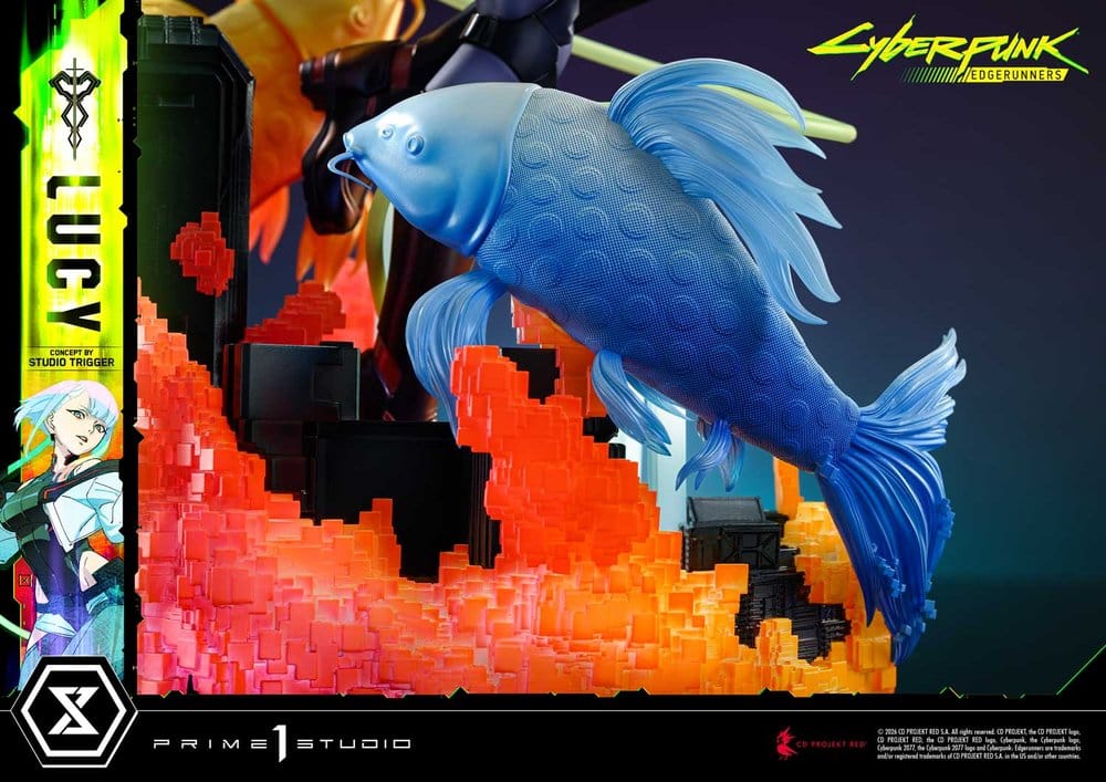 Cyberpunk: Edgerunners Concept Masterline Series Statue 1/5 Lucy (Concept By Studio TRIGGER) 39 cm