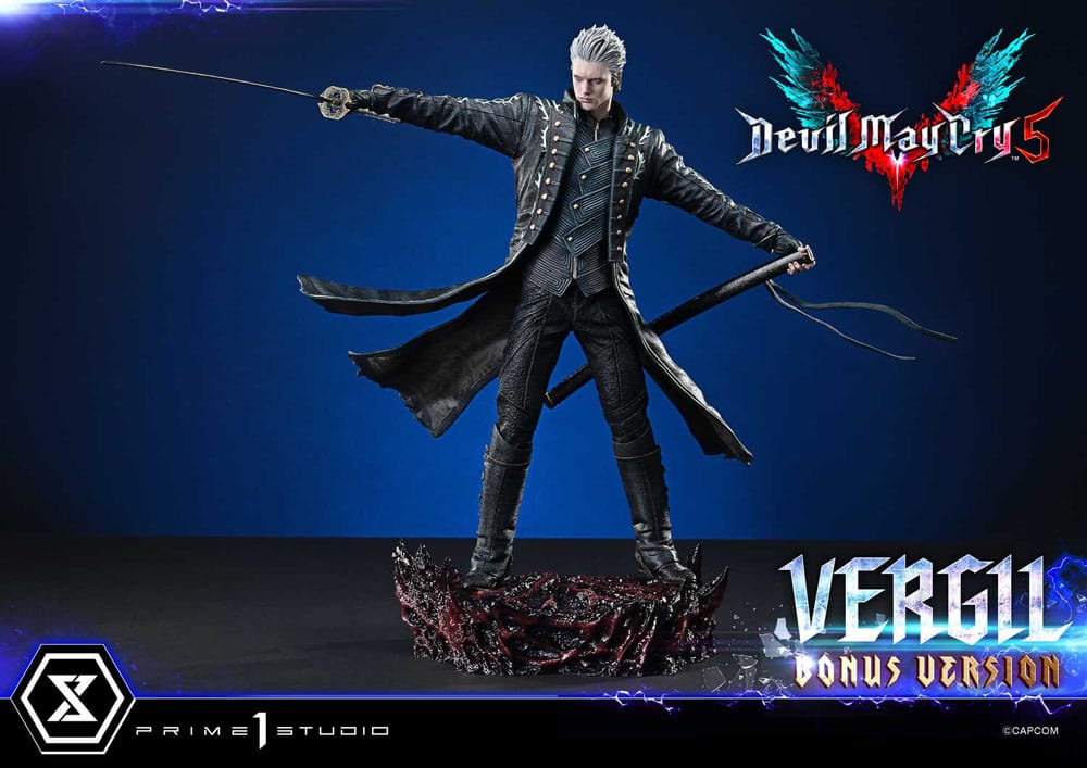 Devil May Cry V Concept Masterline Series Statue 1/6 Vergil Bonus Ver. 39 cm         