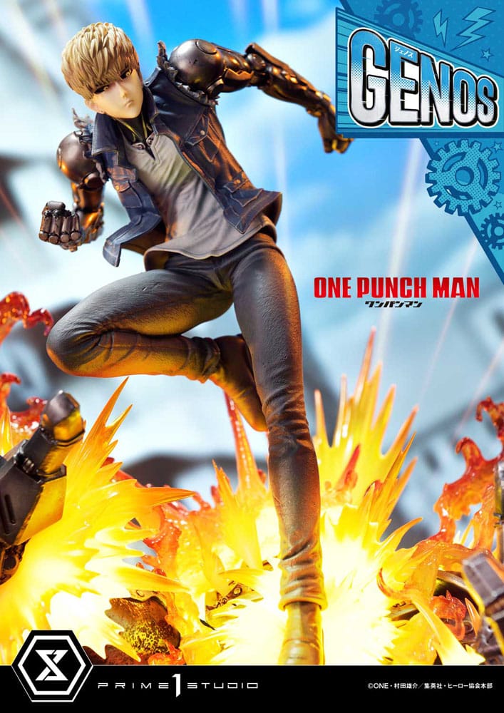 One Punch Man Concept Masterline Series Statue 1/6 Genos 33 cm      