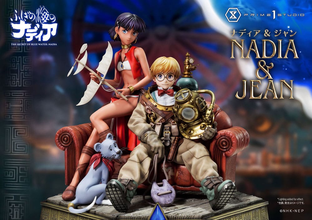 Nadia: The Secret of Blue Water Concept Masterline Series Statue 1/6 Nadia & Jean 35 cm      