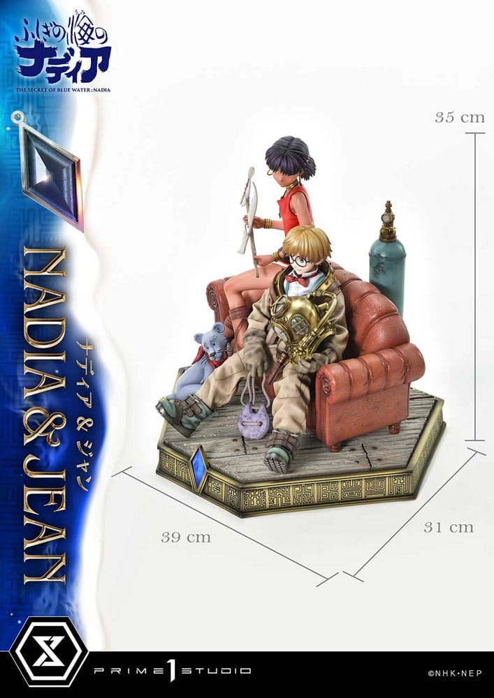 Nadia: The Secret of Blue Water Concept Masterline Series Statue 1/6 Nadia & Jean 35 cm      
