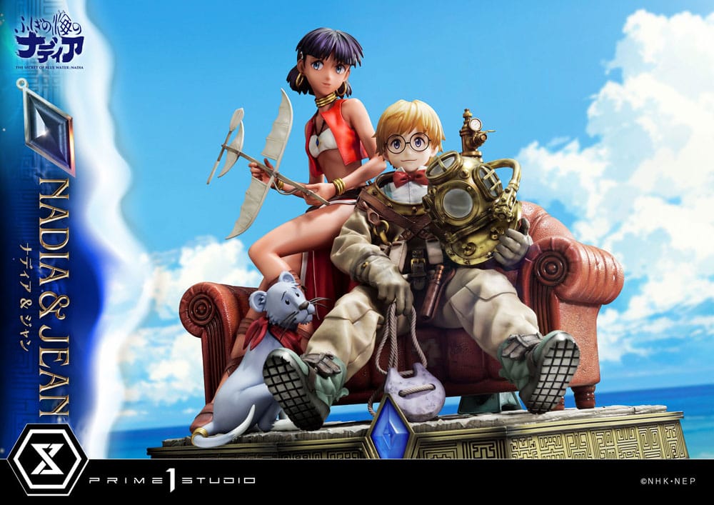 Nadia: The Secret of Blue Water Concept Masterline Series Statue 1/6 Nadia & Jean 35 cm      
