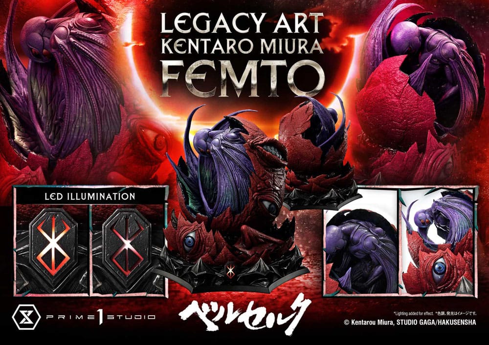 Berserk Ultimate Legacy Art Kentaro Miura Statue 1/4 Femto 46 cm      