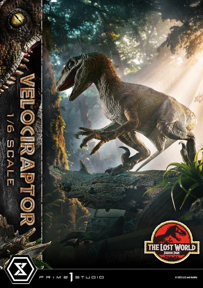 Jurassic Park II Legacy Museum Collection Statue 1/6 Velociraptor 41 cm 