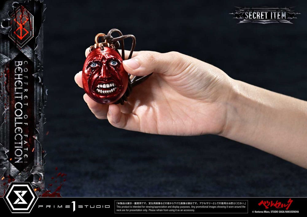 Berserk Life Scale Statuen Coffret of Fate: Behelit Collection 30 cm 