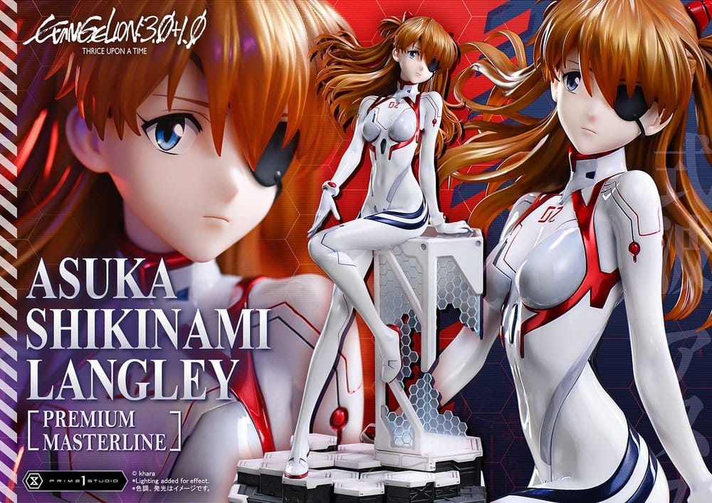 Evangelion: 3.0 + 1.0 Thrice Upon A Time Premium Masterline Series Statue 1/4 Asuka Shikinami Langley 46 cm 