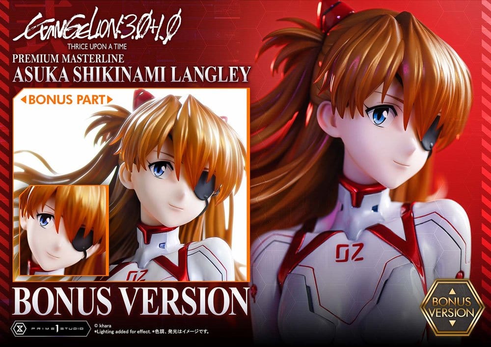 Evangelion: 3.0 + 1.0 Thrice Upon A Time Premium Masterline Series Statue 1/4 Asuka Shikinami Langley Bonus Ver. 46 cm 