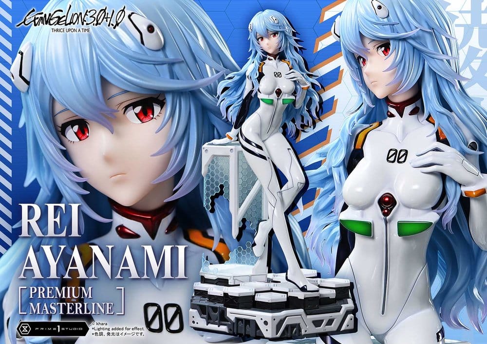 Evangelion: 3.0 + 1.0 Thrice Upon A Time Premium Masterline Series Statue 1/4 Rei Ayanami Bonus Ver. 46 cm 