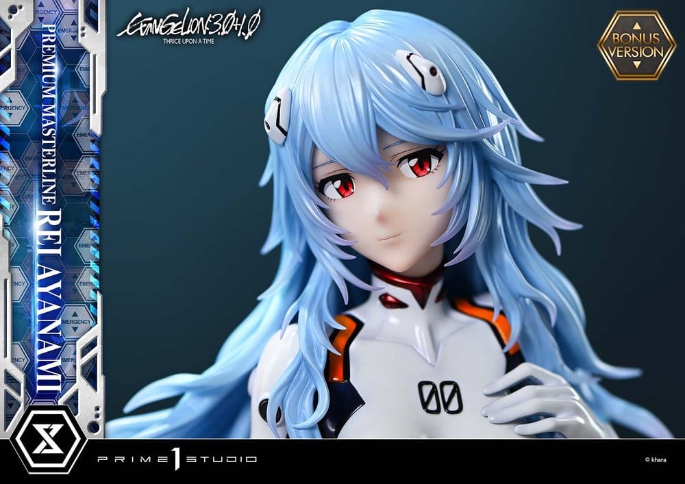 Evangelion: 3.0 + 1.0 Thrice Upon A Time Premium Masterline Series Statue 1/4 Rei Ayanami Bonus Ver. 46 cm 