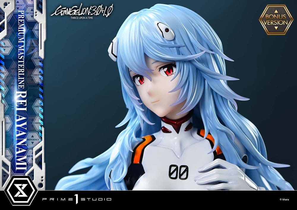 Evangelion: 3.0 + 1.0 Thrice Upon A Time Premium Masterline Series Statue 1/4 Rei Ayanami Bonus Ver. 46 cm 